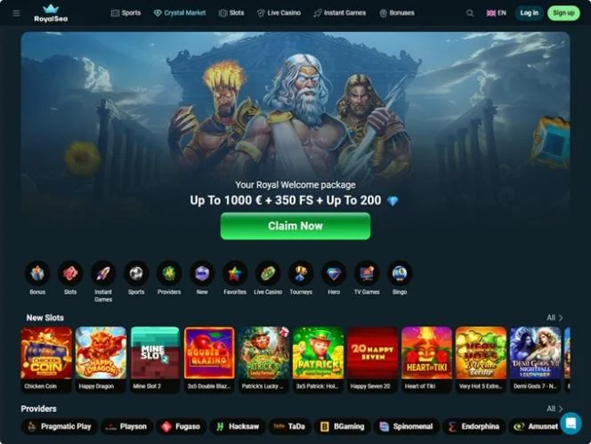 Royalsea Casino mobilalkalmazás és PWA telepítés